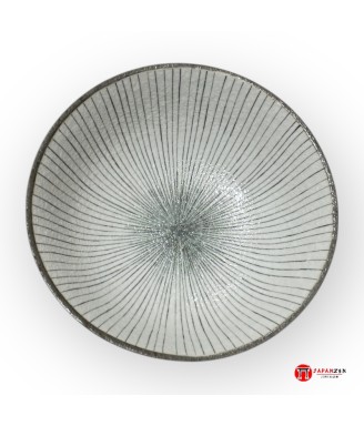 Bol Ramen Shima – Porcelaine japonaise Ø 21 cm | Japanzen