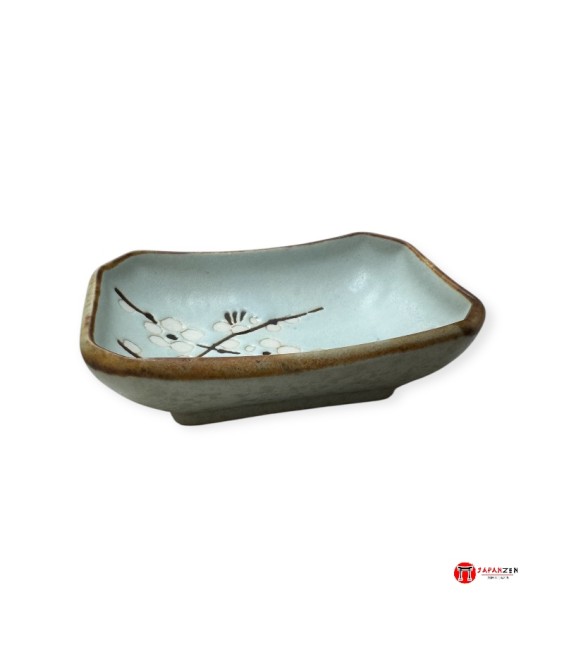 Porte-sauce en porcelaine japonaise “Hana” vert clair | Japanzen