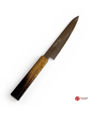 Couteau Petty Yamawaki Damas AUS-10 150 mm | Sakai Japon