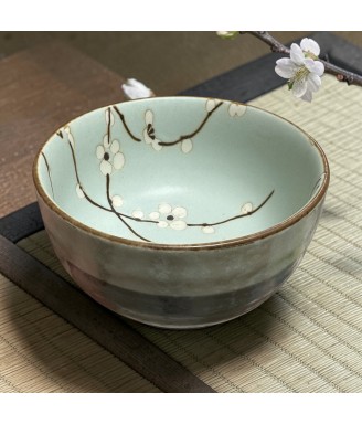 Matcha Set Plum Flowers