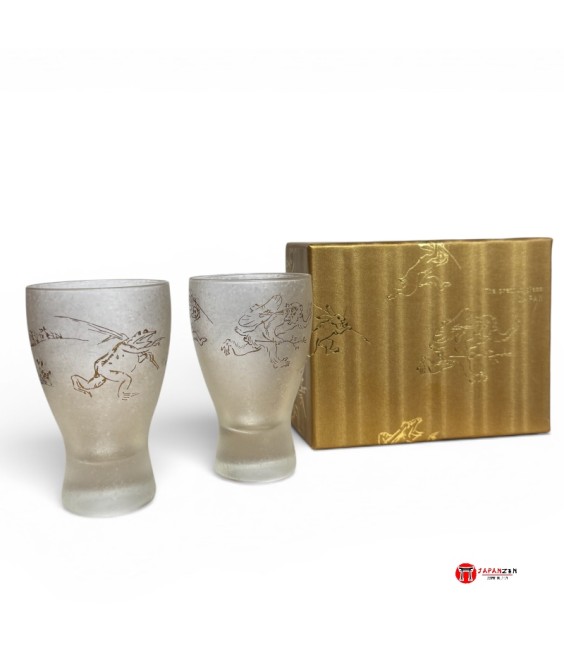 Coffret 2 Verres Saké Choju-Jinbutsu-Giga