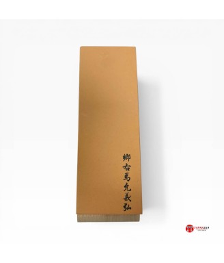 Pierre d’affûtage japonaise #1000 avec socle Hinoki – Artisanale | Japanzen - Boutique japonaise