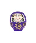 Daruma Traditionnel Japonais 12 cm – Couleur Pourpre “Harmonie” | Japanzen