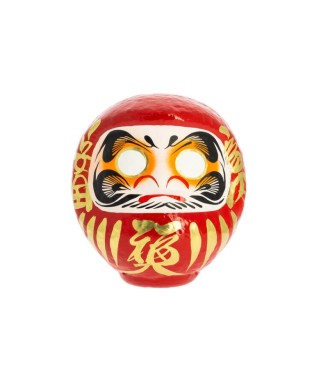 Daruma Traditionnel Japonais 18 cm – Couleur Rouge “Chance” | japanzen