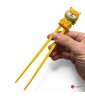 Baguettes Japonaises Enfant Shiba Jaune 22 cm – Apprentissage Ludique | Japanzen