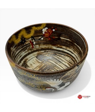 Bol Matcha Japonais Matsu-Turu - Artisanat Kyoto | Japanzen