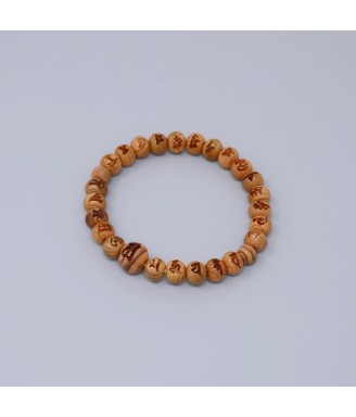 Bracelet spirituel japonais en bois Yakusugi
