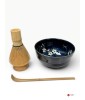 kit matcha japonais motifs sakura