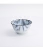bol a riz japonais en porcelaine motif traditionnel sendan tokusa japanzen