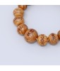Bracelet Juzu en bois de Yakusugi gravé du Sutra du Cœur | Japanzen