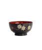 Bol japonais laqué noir et rouge – 11,5 cm | Fabriqué au Japon | Japanzen