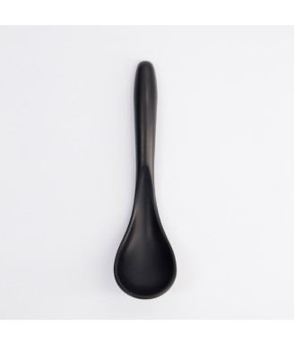Cuillère japonaise Renge noire – Mélamine 18,5 cm | Japanzen