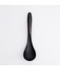 Cuillère japonaise Renge noire – Mélamine 18,5 cm | Japanzen