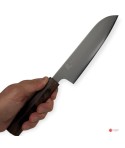 Couteau Santoku japonais Yaxell Hana 165 mm fabriqué à Seki