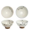 Bol japonais Trois Chats – 11,5 cm – Fabriqué au Japon