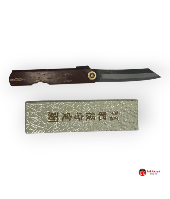 Couteau Higonokami Kabazaiku – Écorce de cerisier | Nagao Kanekoma