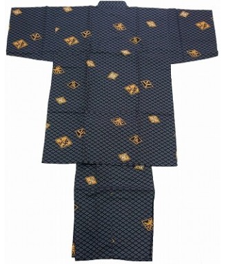 Tenue japonaise homme jinbei traditionnel fabriqué au Japon