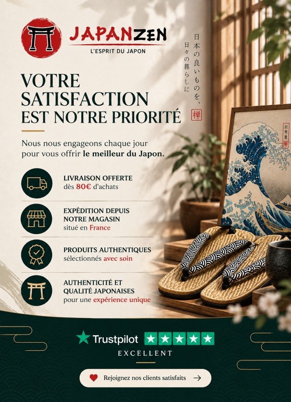 Depuis plusieurs années, nous sélectionnons avec passion des produits japonais authentiques. Découvrez ce que nos clients pensent de leur expérience.